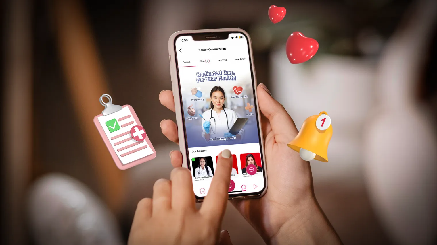 Konsultasi Masalah Kesehatan Perempuan Lewat Aplikasi Newfemme