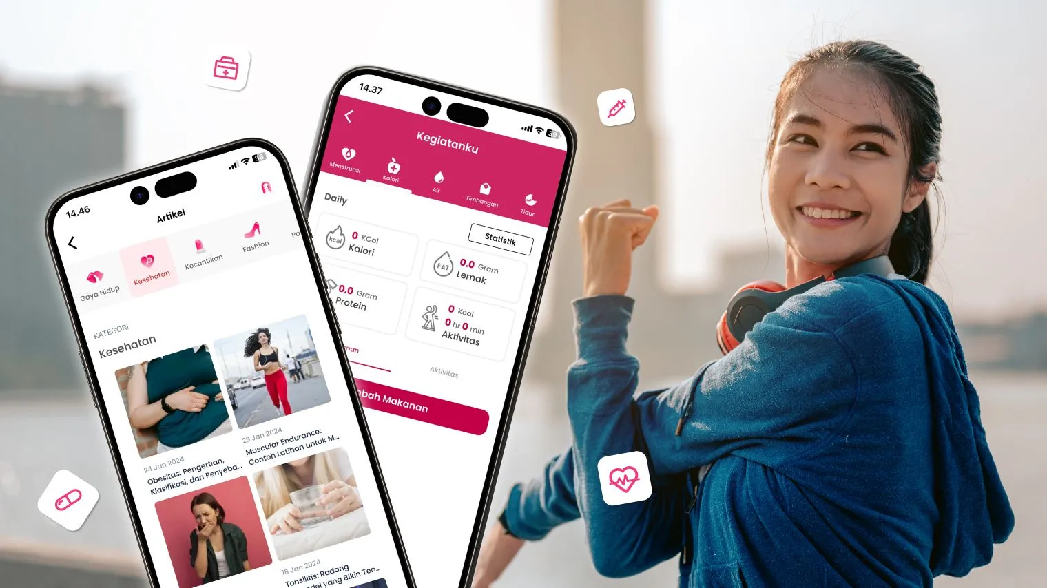 Newfemme Ajak Perempuan Tingkatkan Kesadaran Peduli kesehatan