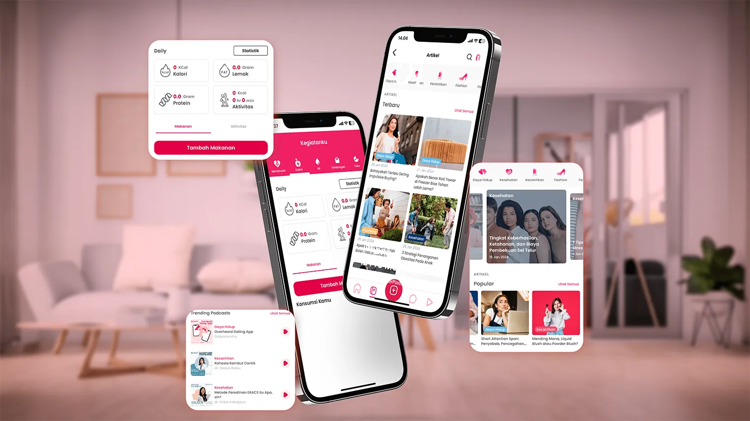 Ajakan Newfemme kepada Wanita Indonesia untuk Meningkatkan Kesejahteraan Hidup.