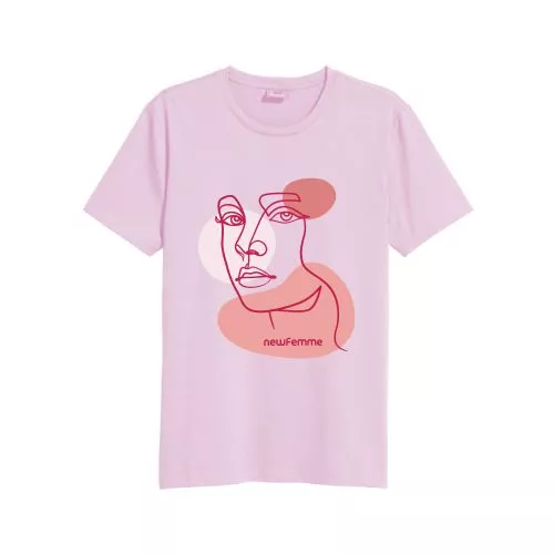 Kaos Beautee Soft Pink